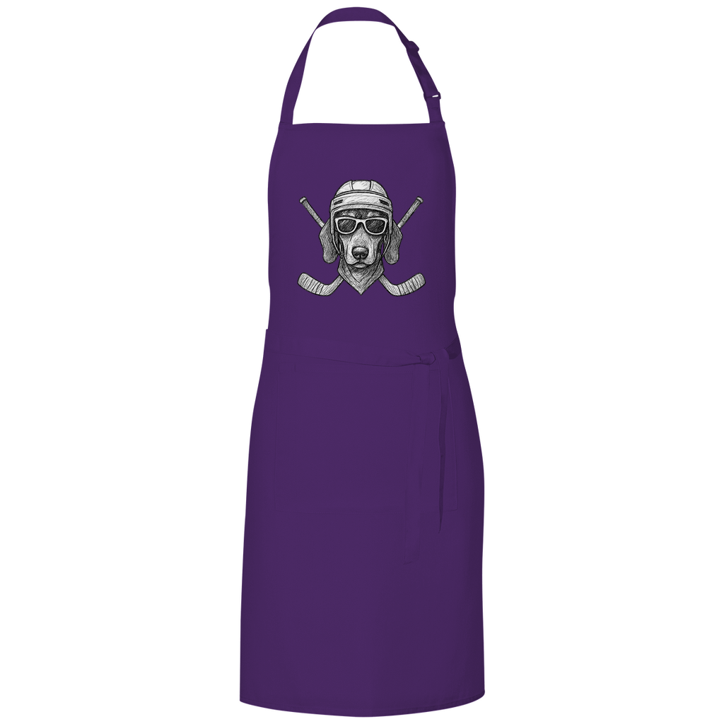 Grillschürze Unisex Hoodie COOL HOCKEYDOG