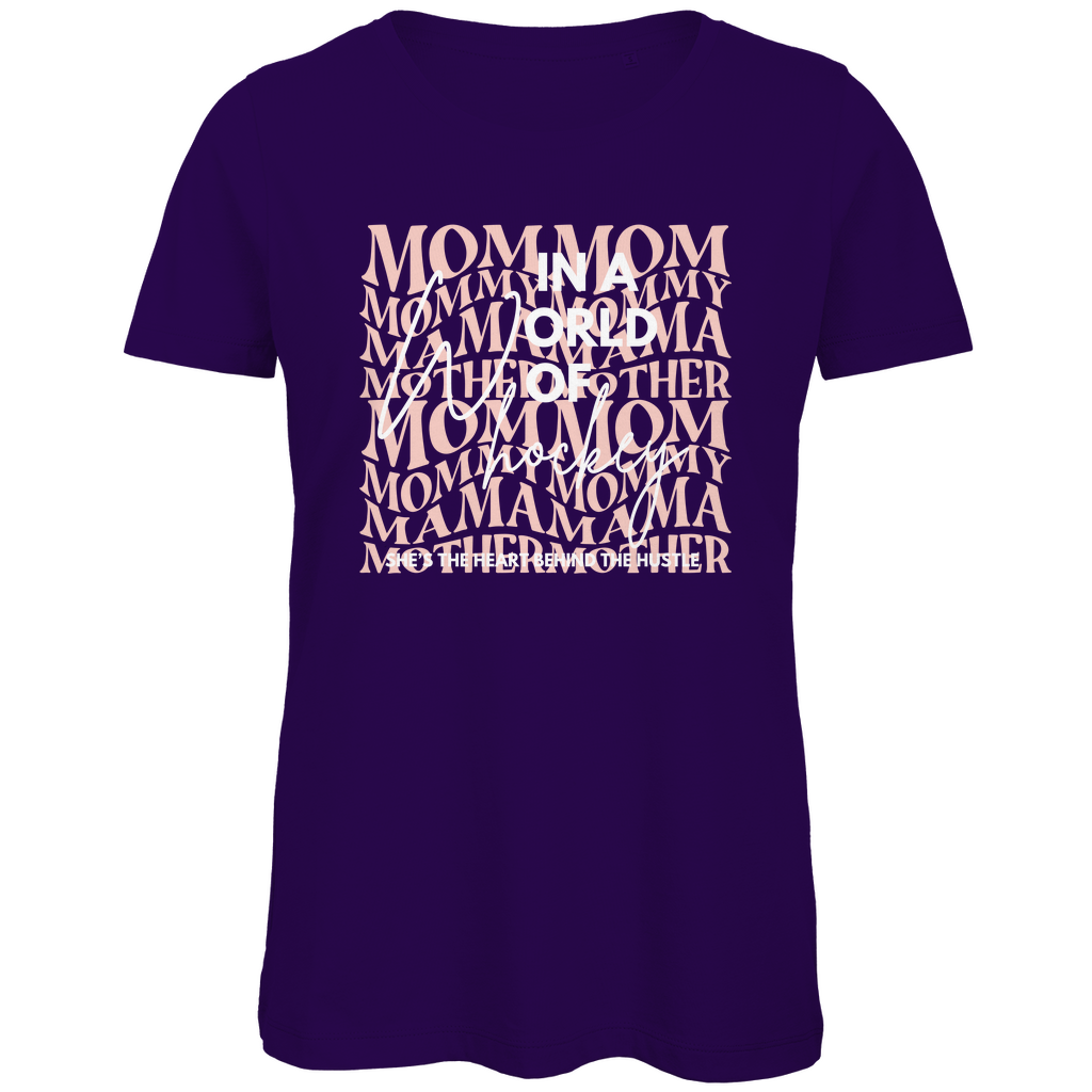 Ladies T-Shirt WORLD OF HOCKEY - MOM
