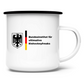 Emaille Tasse BUNDESINSTITUT HOCKEYFREAKS