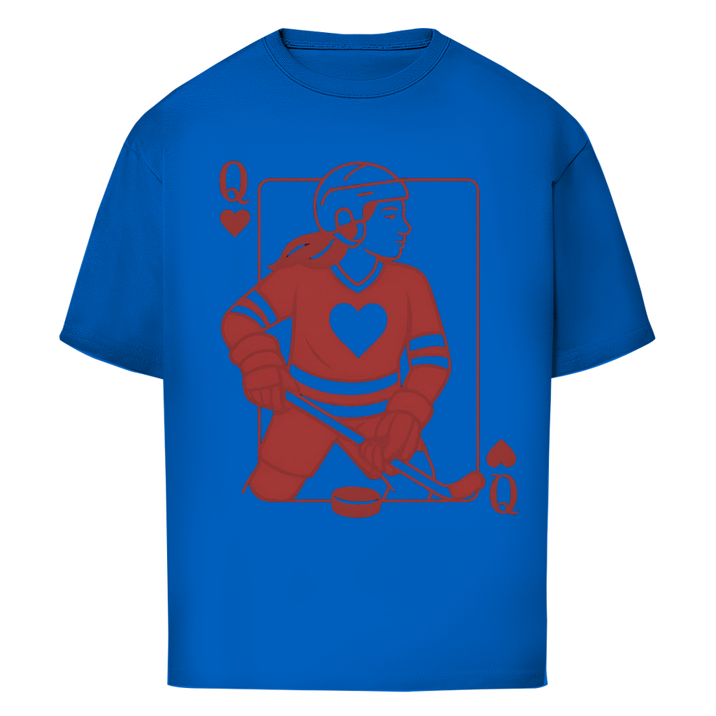 Oversize T-Shirt HOCKEY HERZKÖNIGIN