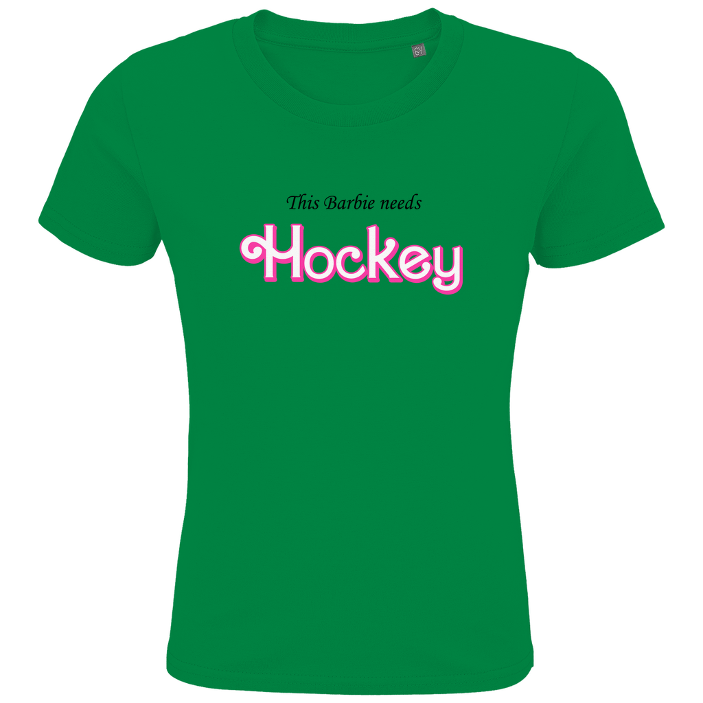 Kids T-Shirt BARBIE NEEDS HOCKEY