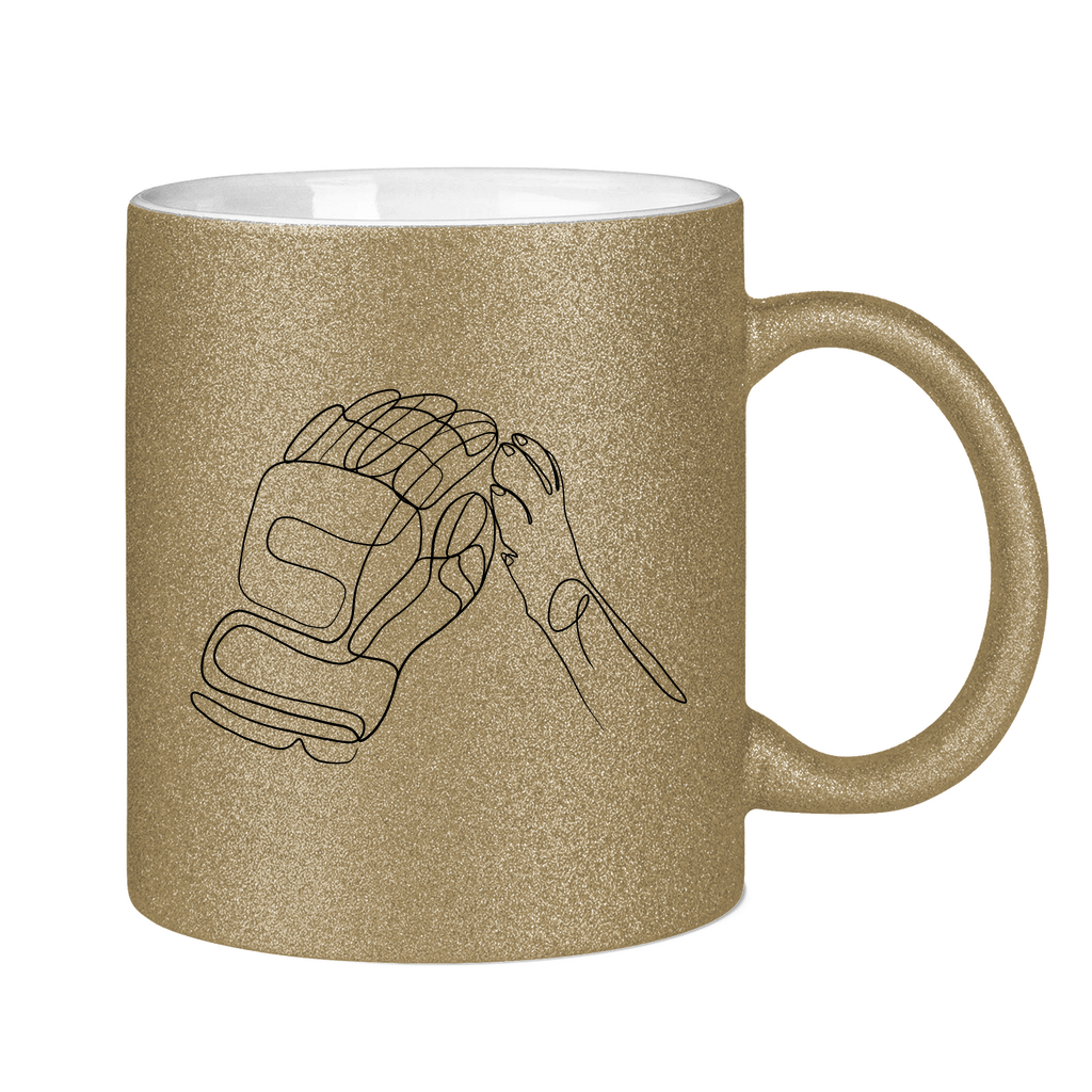 Glitzertasse GLOVE & PAW