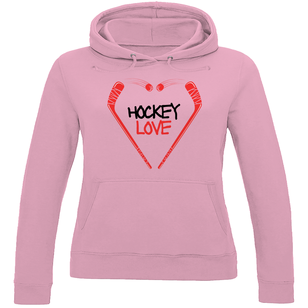 Ladies Hoodie HOCKEYLOVE STICKHEART