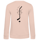 Ladies Sweatshirt HOCKEYSTICK MODERN (back)