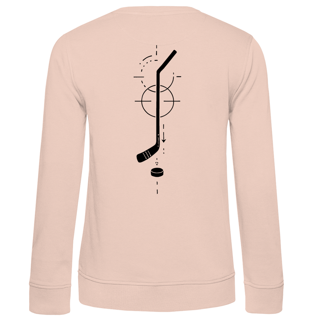 Ladies Sweatshirt HOCKEYSTICK MODERN (back)
