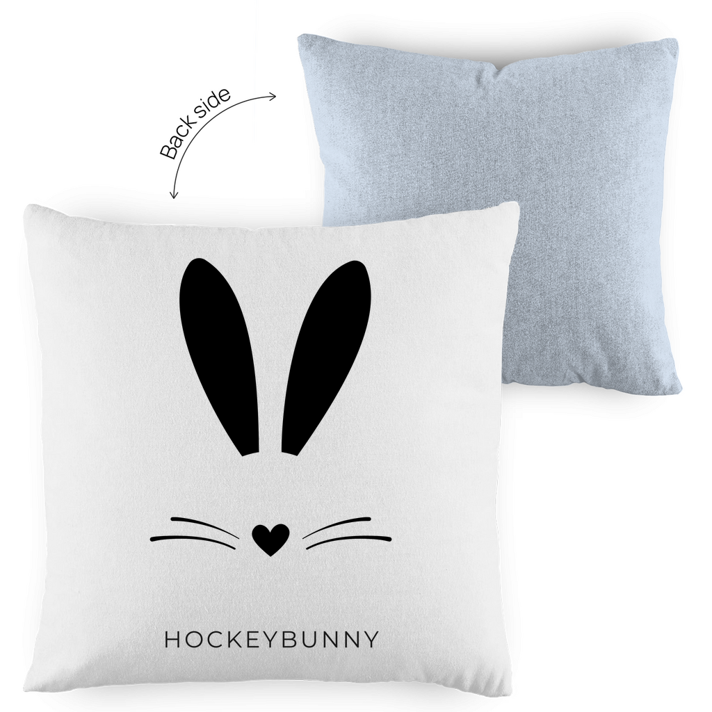 Kopfkissen zweifarbig HOCKEYBUNNY