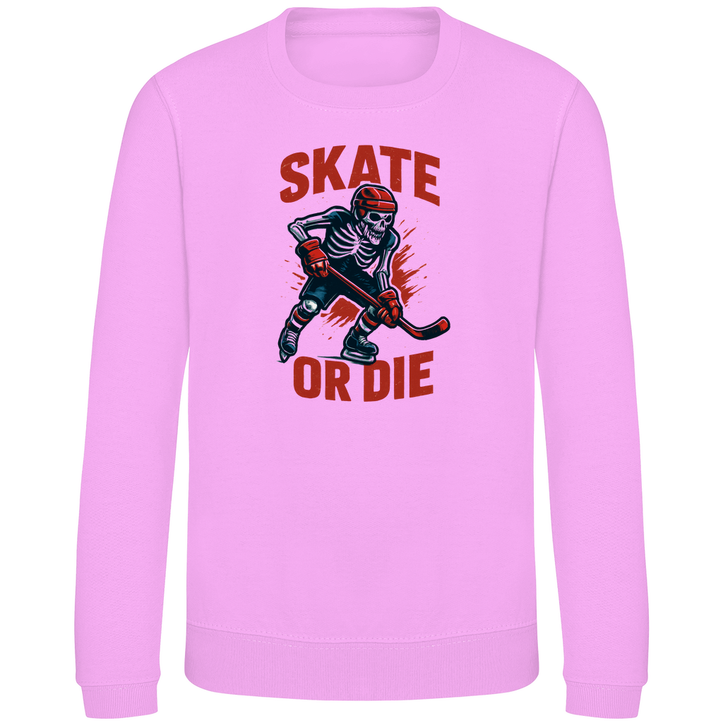Kids Sweatshirt HALLOWEEN SKATE OR DIE