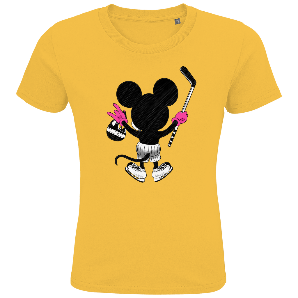 Kids T-Shirt HOCKEYMOUSE PINK