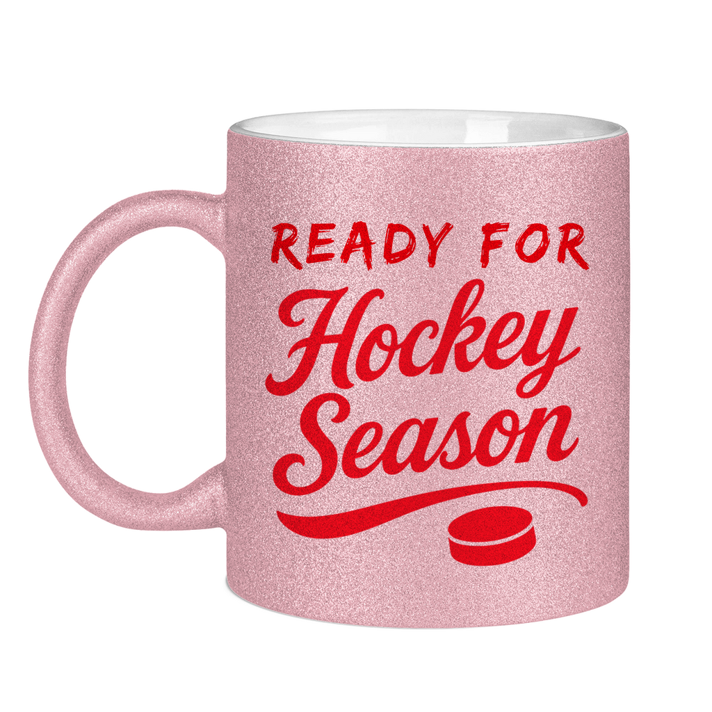 Glitzertasse READY FOR HOCKEY SEASON