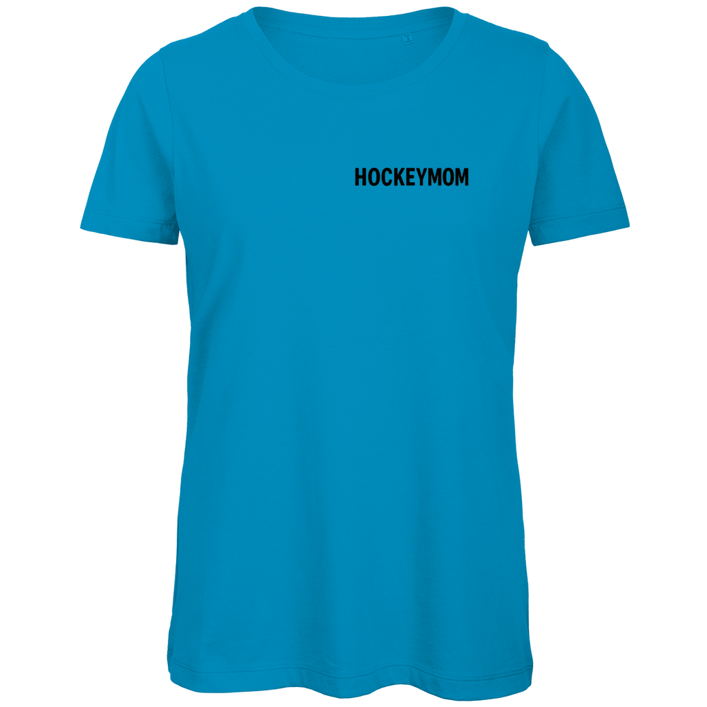 Ladies T-Shirt HOCKEYMOM BRAIN (front&back)