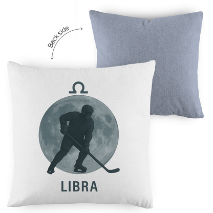 Kopfkissen zweifarbig STERNZEICHEN LIBRA / WAAGE
