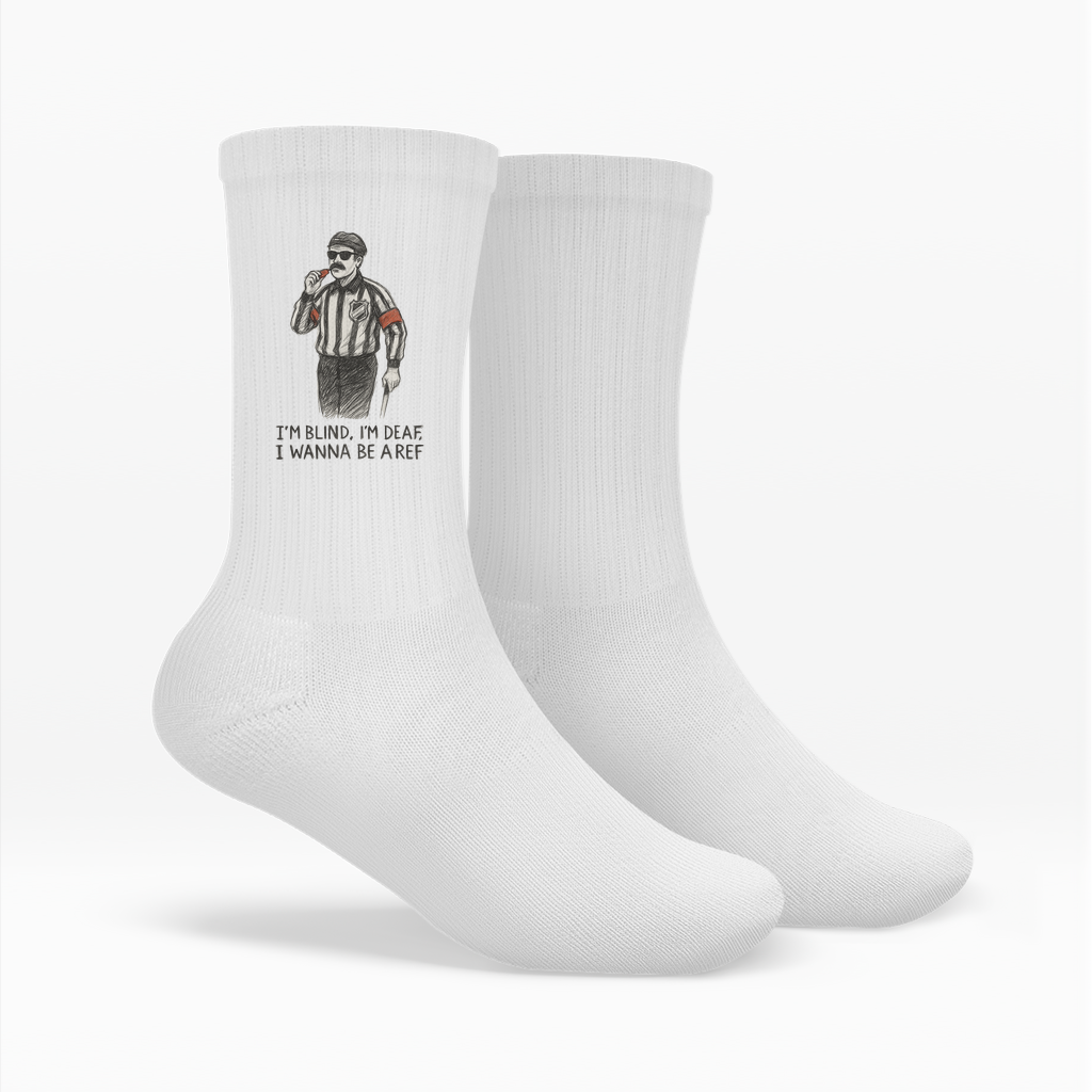 Socken WANNA BE A REF