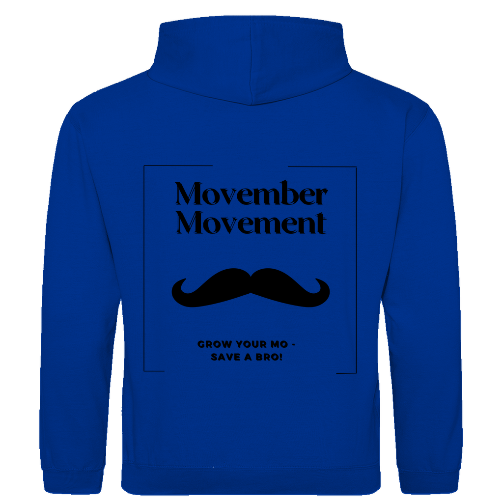 Unisex Hoodie MOVEMBER MOVEMENT (back)