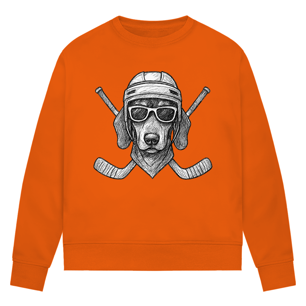 Ladies Sweatshirt COOL HOCKEYDOG