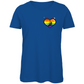 Ladies T-Shirt RAINBOW SKATE HEART