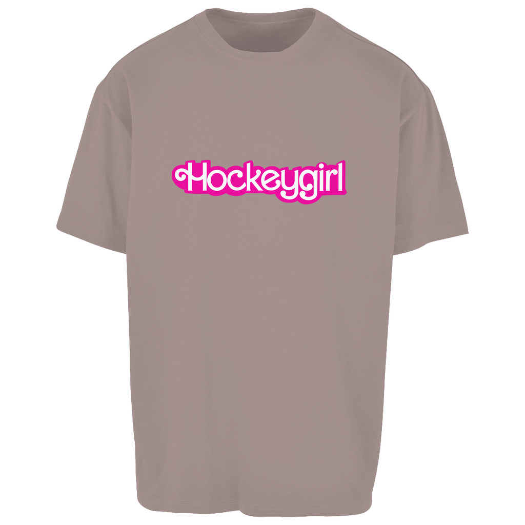 Oversize T-Shirt HOCKEYGIRL SCHRIFT