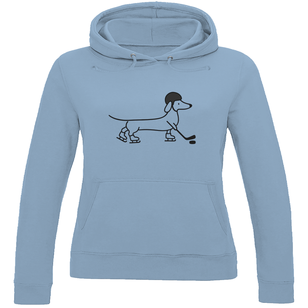 Ladies Hoodie HOCKEY DACKEL