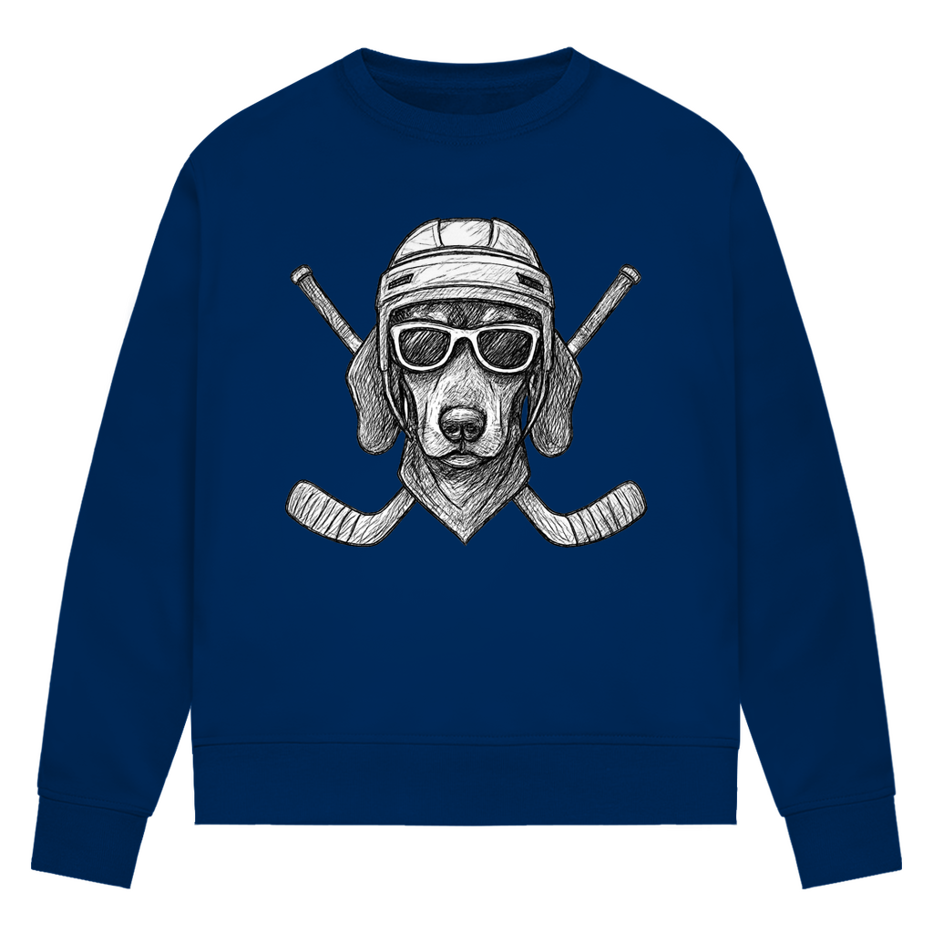 Ladies Sweatshirt COOL HOCKEYDOG