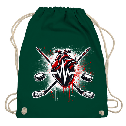 Turnbeutel HOCKEY HEARTBEAT