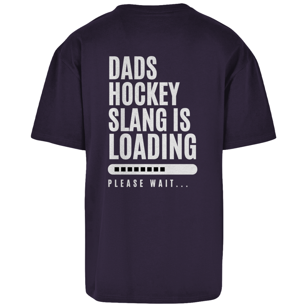 Oversize Shirt DADS HOCKEYSLOGAN (back)