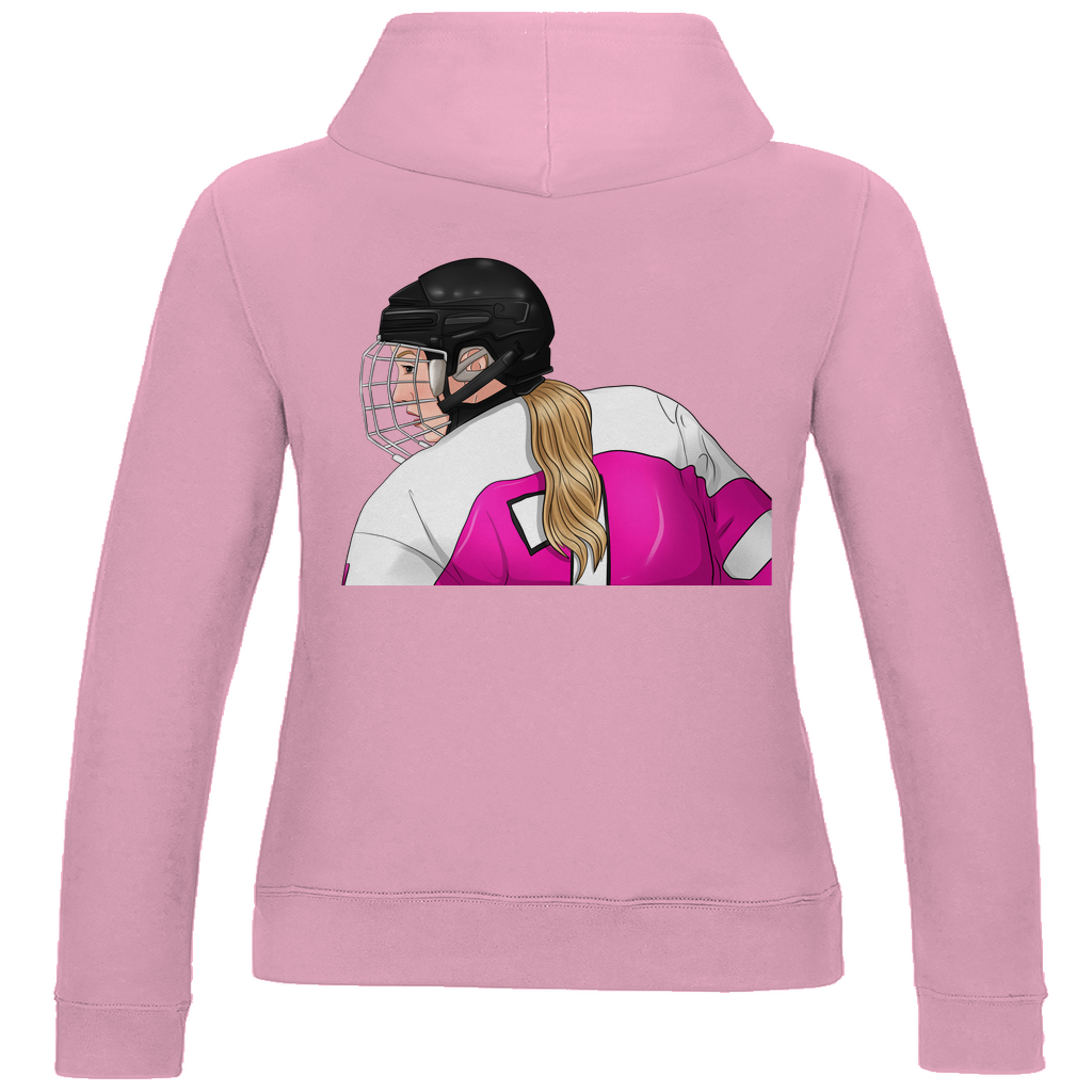 Ladies Hoodie HOCKEYGIRL (front&back)