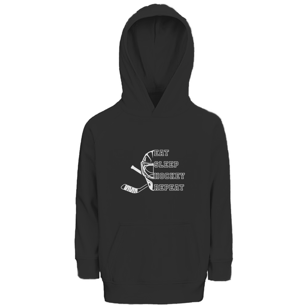 Kids Hoodie EAT, SLEEP GOALIE