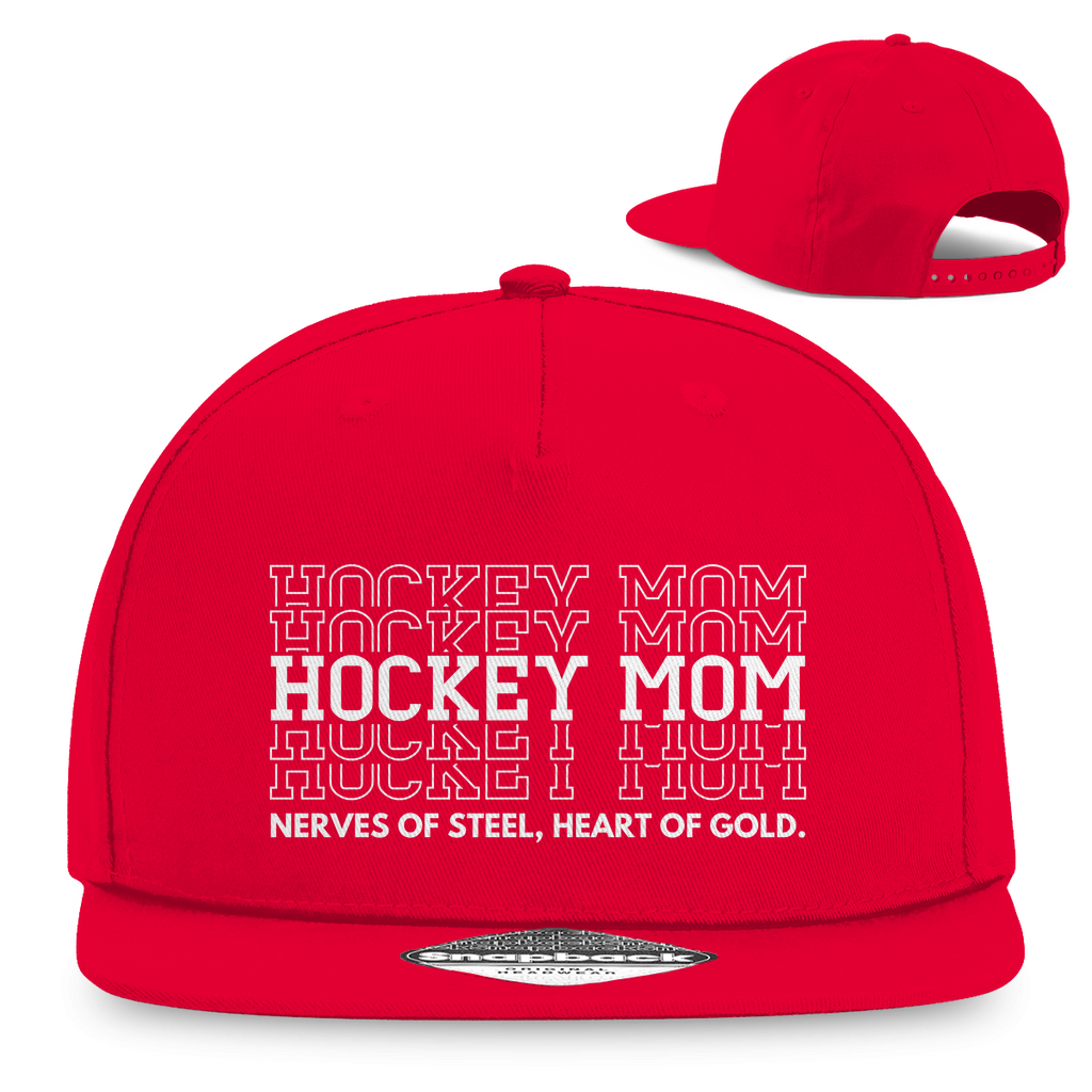 Snapback HOCKEYMOM NERVES & HEART