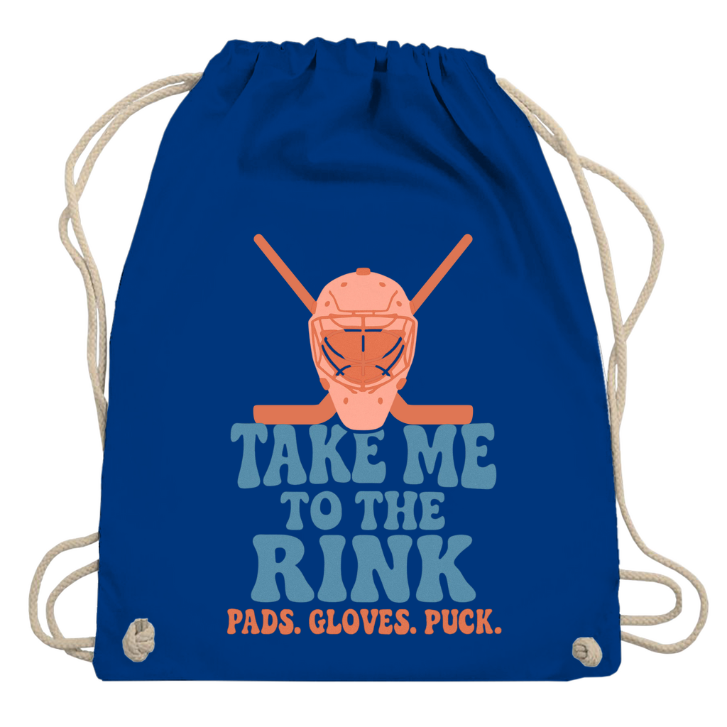 Turnbeutel TAKE ME TO THE RINK GOALIE