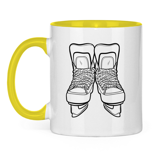 Tasse zweifarbig SKATES