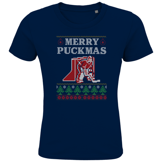 Kids T-Shirt PUCKMAS GOALIE