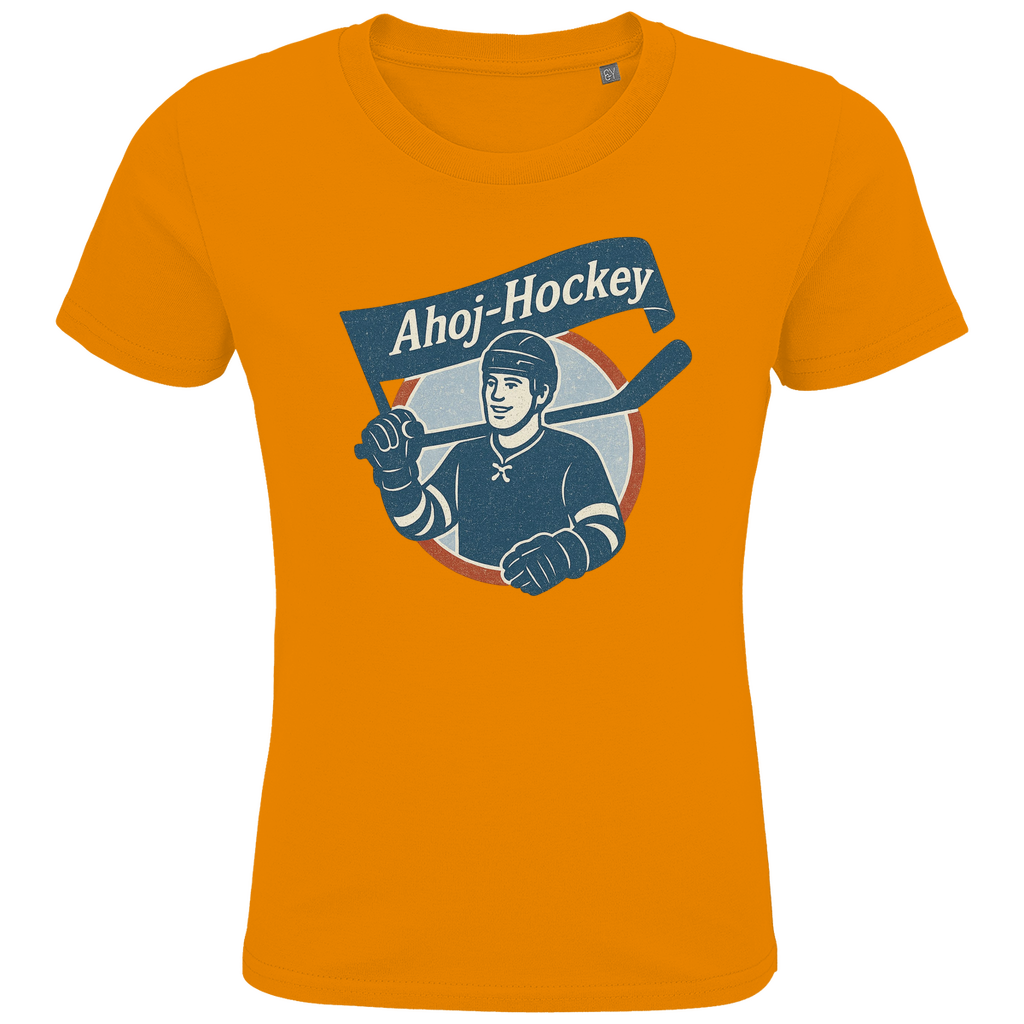 Kids T-Shirt AHOJ-HOCKEY VINTAGE