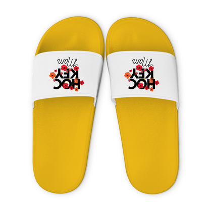 Badelatschen HOCKEY MOM FLOWERS