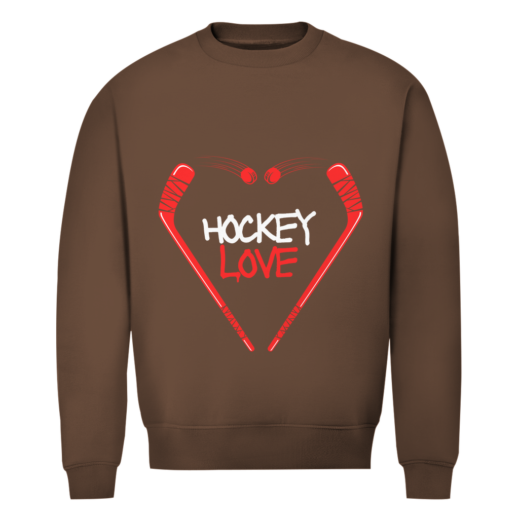 Unisex Sweatshirt HOCKEYLOVE STICKHEART