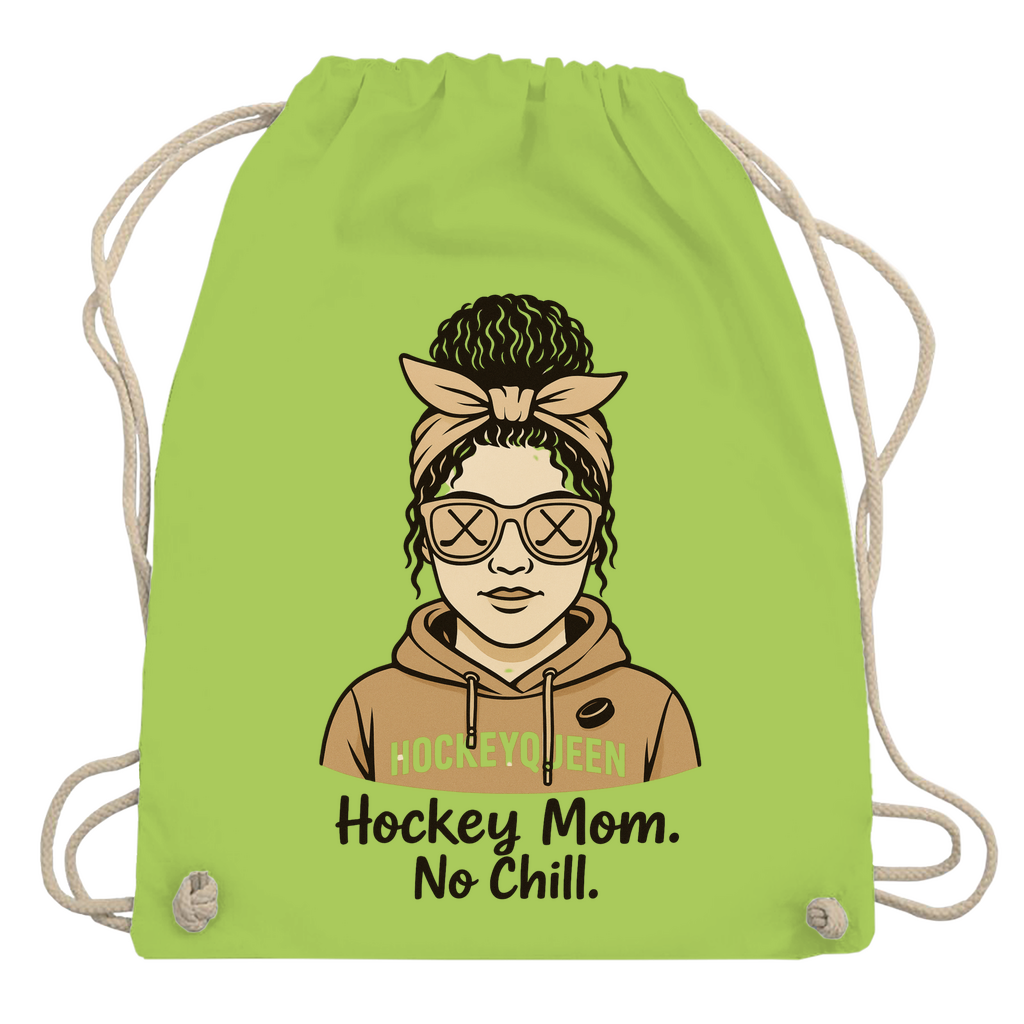 Turnbeutel HOCKEY MOM - NO CHILL