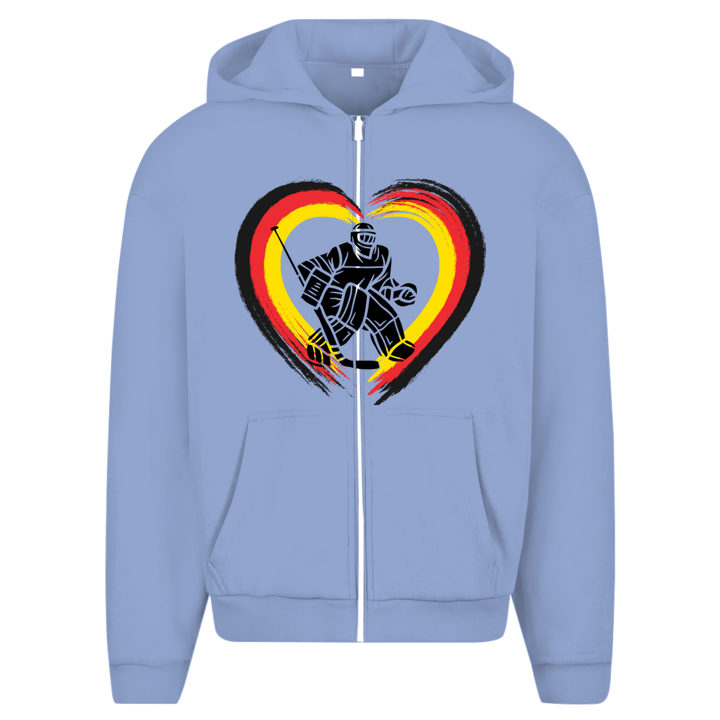 Oversize Zipper HEART GERMANY GOALIE
