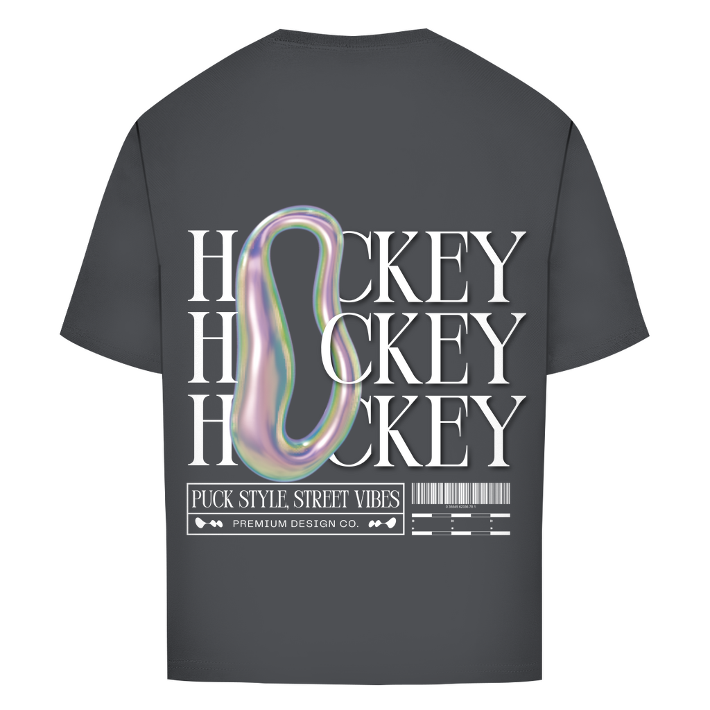 Oversize T-Shirt HOCKEY MODERN (back)