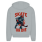 Oversize Zipper HALLOWEEN SKATE OR DIE (front&back)