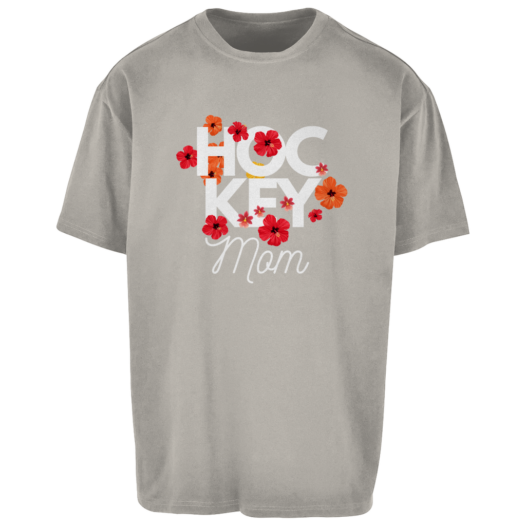 Oversize T-Shirt HOCKEYMOM FLOWERS