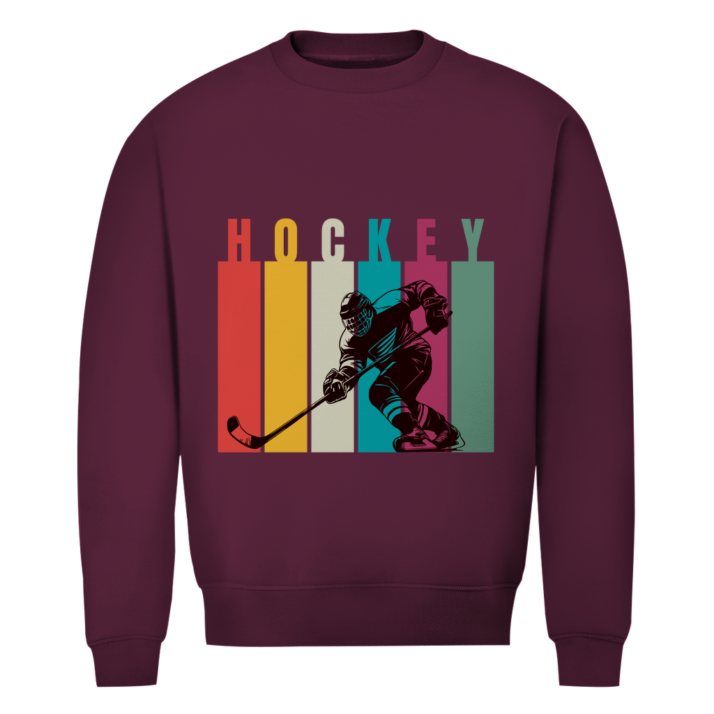 Unisex Sweatshirt COLOURFUL HOCKEYPLAYER