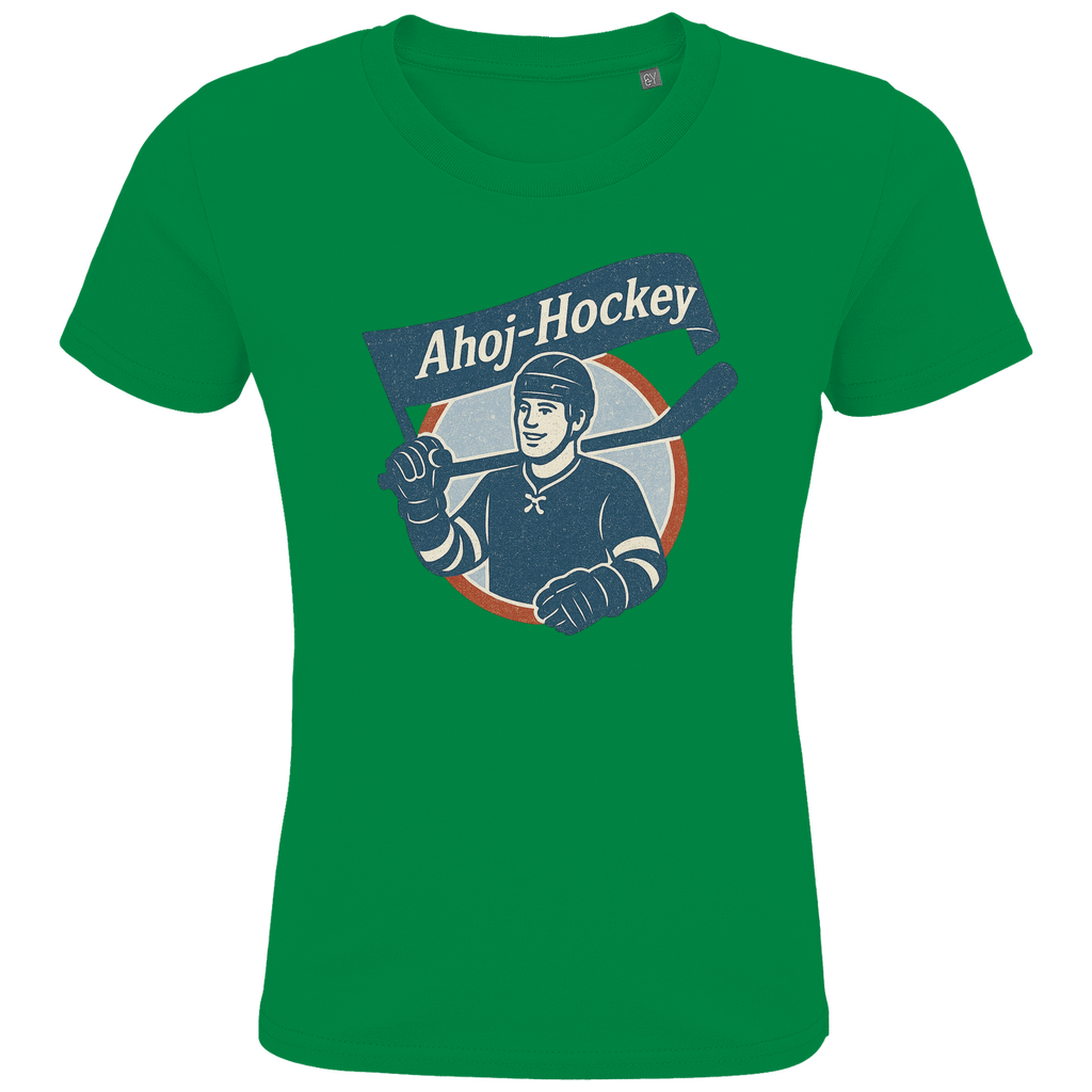 Kids T-Shirt AHOJ-HOCKEY VINTAGE
