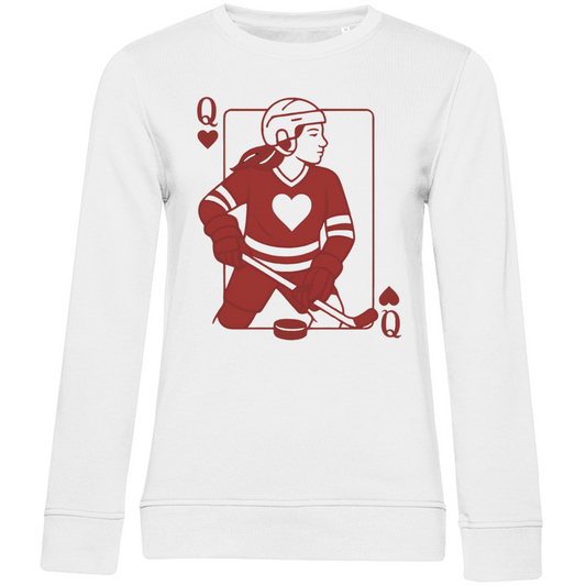 Ladies Sweatshirt  HOCKEY HERZKÖNIGIN