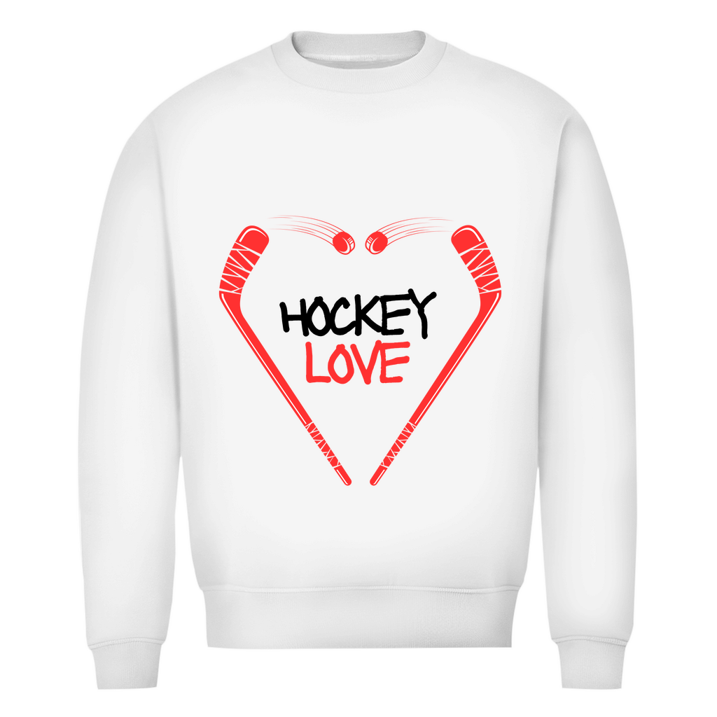 Unisex Sweatshirt HOCKEYLOVE STICKHEART