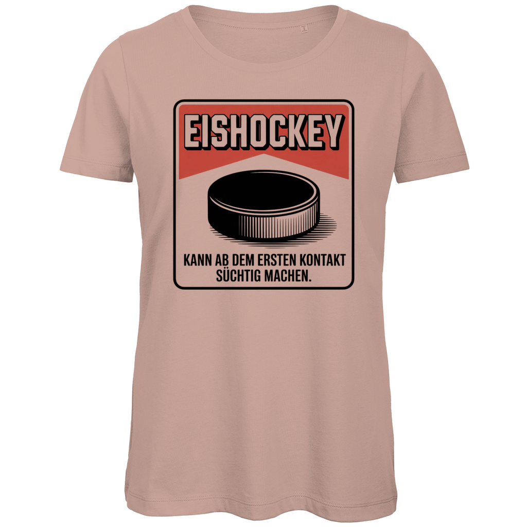 Ladies T-Shirt EISHOCKEY ZIGARETTENSCHACHTEL