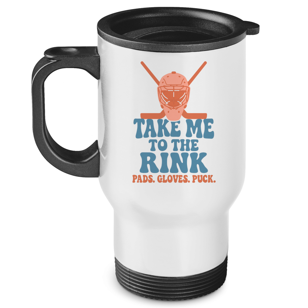 Edelstahl-Thermobecher TAKE ME TO THE RINK GOALIE