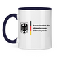 Tasse zweifarbig BUNDESINSTITUT HOCKEYDAD