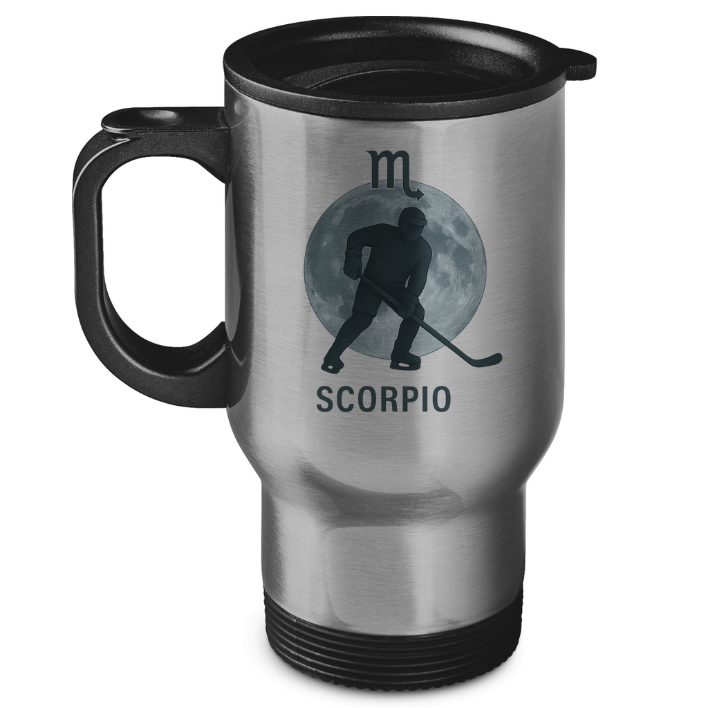 Edelstahl-Thermobecher STERNZEICHEN SCORPIO / SKORPION