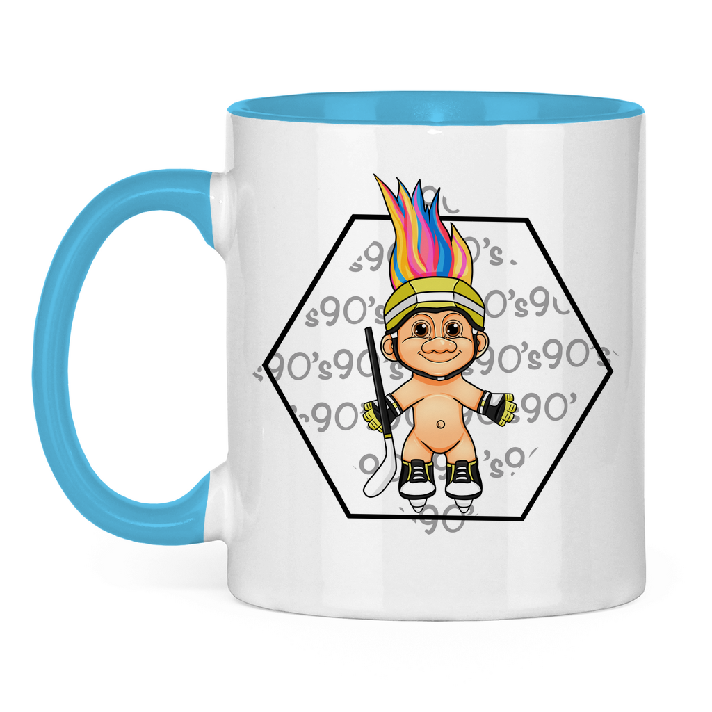 Tasse zweifarbig HOCKEYTROLL