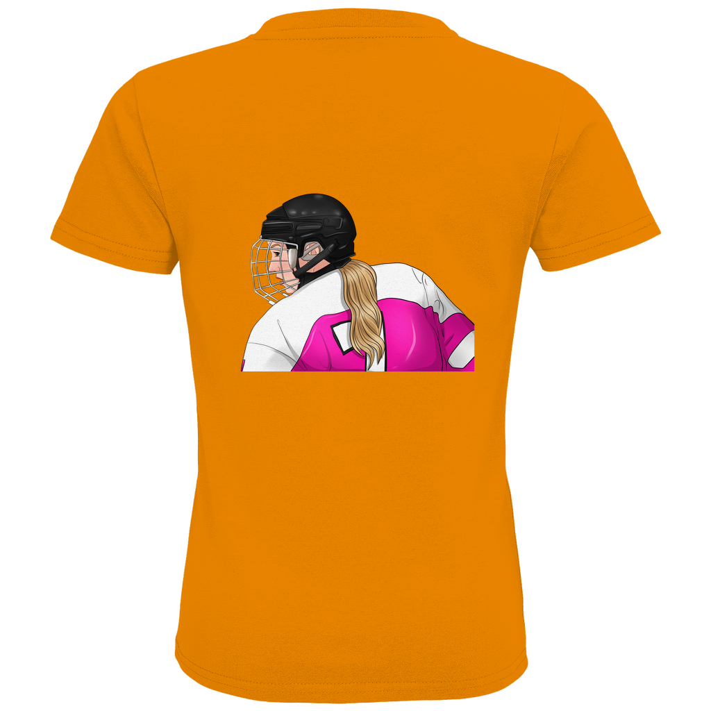 Kids T-Shirt HOCKEYGIRL (front&back)