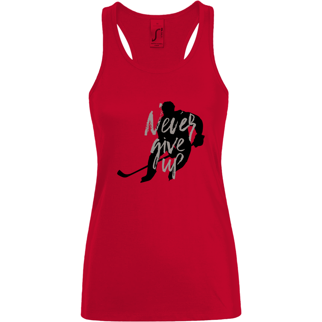 Ladies Tank Top NEVER GIVE UP