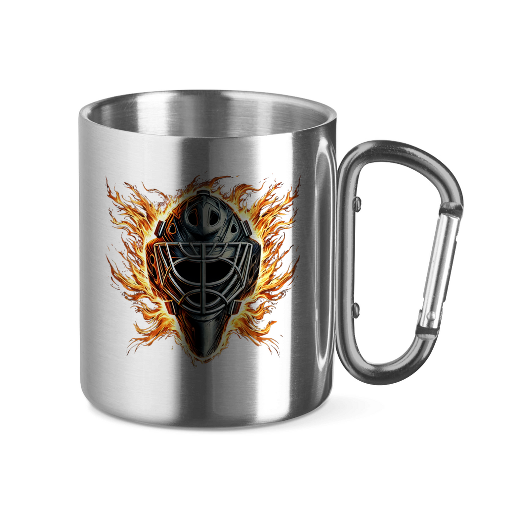 Edelstahltasse BURNING MASK